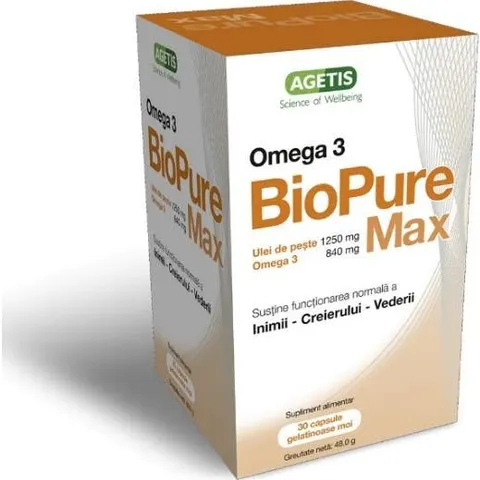 Yfarma Bio Pure Max Omega 3 30 Cápsulas – imagen 3