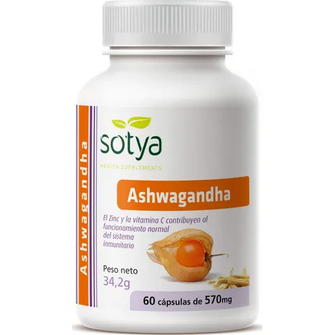 Sotya Ashwagandha 60caps – imagen 2