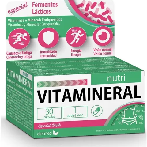 Dietmed vitamineral nutri 30cap. – imagen 3