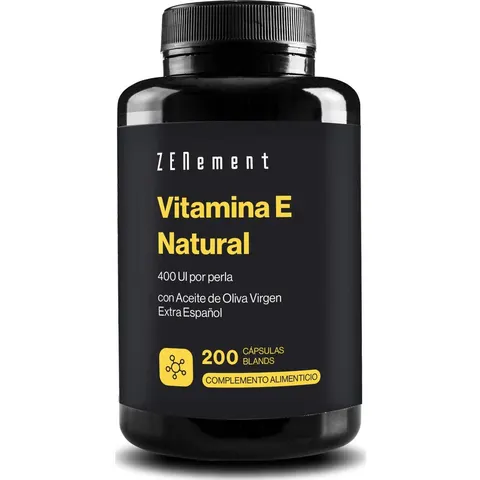 ZENement Vitamina E Natural 200 Perlas – imagen 4
