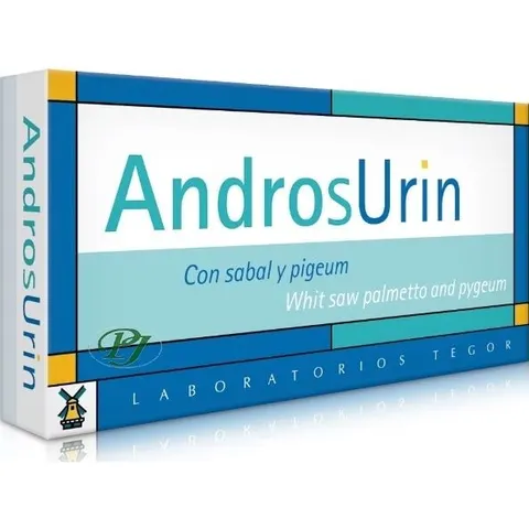 Laboratorios Tegor Androsurin prostacal + 40 cápsulas – imagen 4