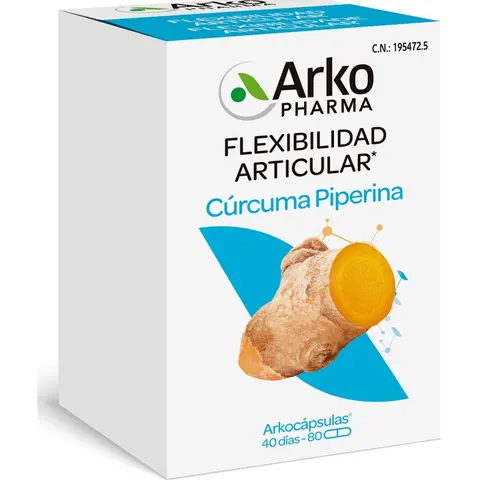 Arkocápsulas Cúrcuma Bio 80 cápsulas – imagen 2