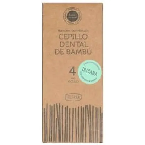 Irisana Cepillo Dental Bambú 4 uds – imagen 2
