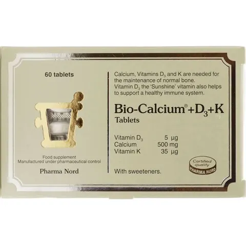 ActiveComplex® Calcio + D3 + K1+ K2 60 Comprimidos – imagen 4