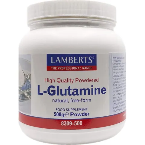 Lamberts l-glutamina polvo 500gr – imagen 2