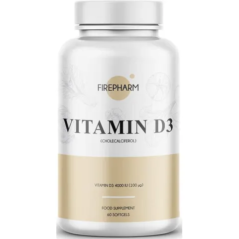 Fire Nutrition Vitamina D3 60 Perlas – imagen 4