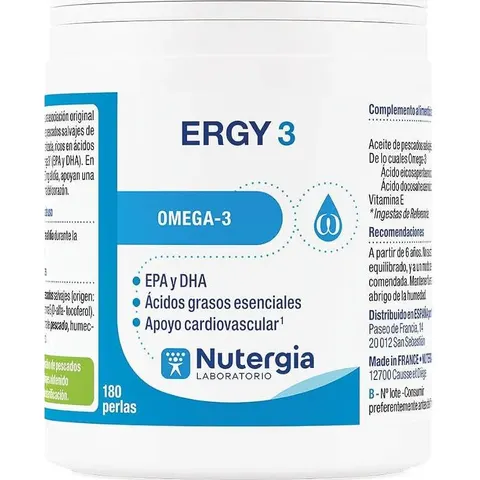 Nutergia Ergy-3 180 Perlas – imagen 4