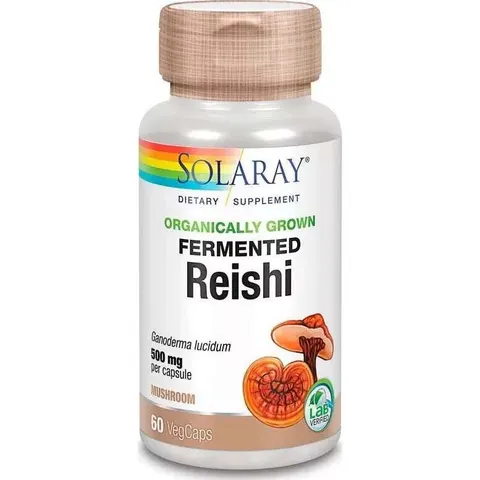 SOLARAY Reishi 60 Cap – imagen 2