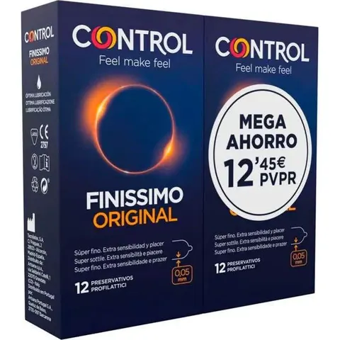 CONTROL Finissimo Original 12+12uds – imagen 2