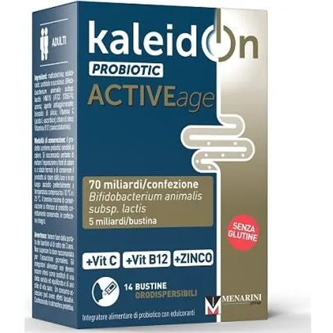 Menarini Kaleidon Probiotic Edad Activa 14 Bolsitas – imagen 2