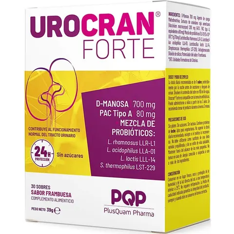 Plusquam pharma urocran forte 30 sobres – imagen 2