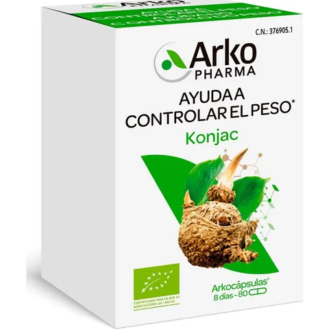 Arkopharma Arkocápsulas Konjac BIO 80caps – imagen 2