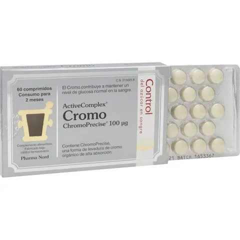 ActiveComplex® Chromium ChromoPrecise 60 Comprimidos – imagen 4