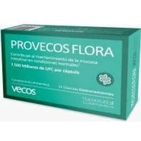 Vecos Nucoceutical Provecos Flora 15 caps – imagen 2