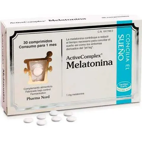 Pharma nord activecomplex melatonina 30 comp – imagen 3