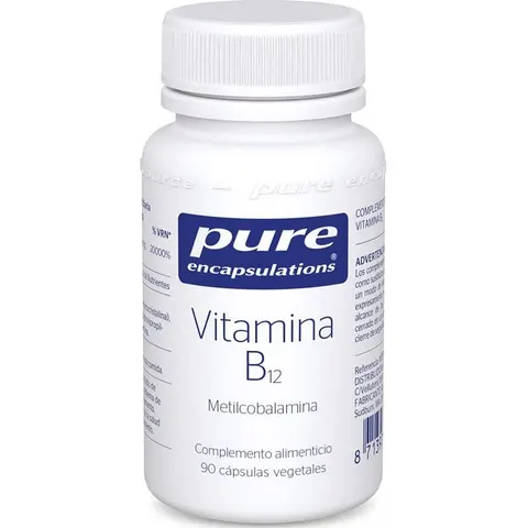 Pure Encapsulations Vitamina B12 90 Cápsulas – imagen 3