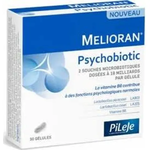 Pileje Melioran Psycobiotic 30 Cápsulas – imagen 2