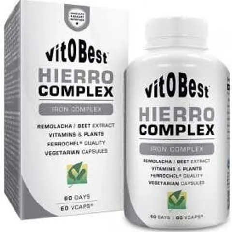 VitoBest Hierro Complex 60 caps – imagen 2