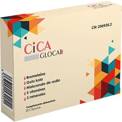Glocal Cica 20caps – imagen 4