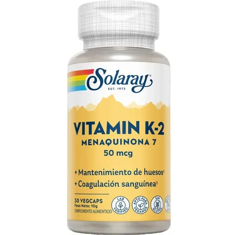 Solaray k2 menaquinone7 30cap. – imagen 4