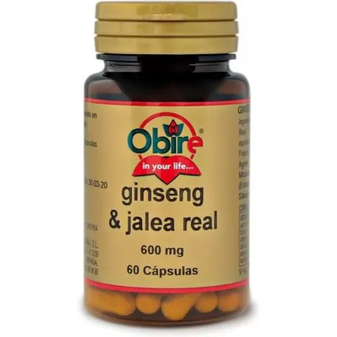 Obire ginseng y jalea real 60cap. – imagen 5