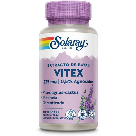 Solaray vitex (sauzgatillo) 60cap. – imagen 3
