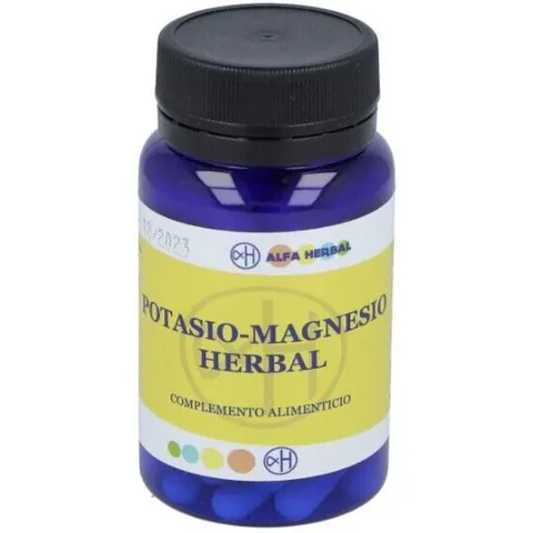Alfa Herbal Potasio Magnesio 60 caps – imagen 4