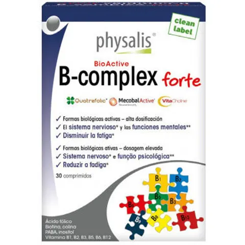 Physalis B-Complex Forte 30 Comprimidos – imagen 3