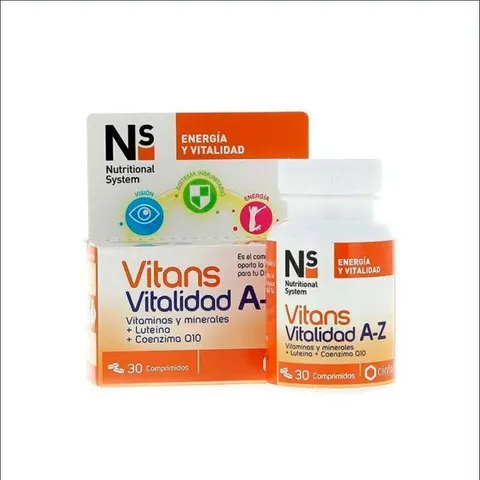 NS Nutritional System Ns Vitans vitalidad 30 comp – imagen 4