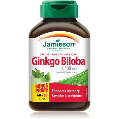 Jamieson ginkgo biloba 90comp. – imagen 3