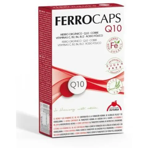 Intersa ferrocaps q10 60cap. – imagen 4
