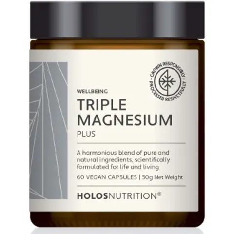 Holos Nutrition Triple Magnesium Plus 60 Vcap – imagen 3