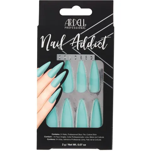 Ardell Nail Addict matte blue 1 u – imagen 2