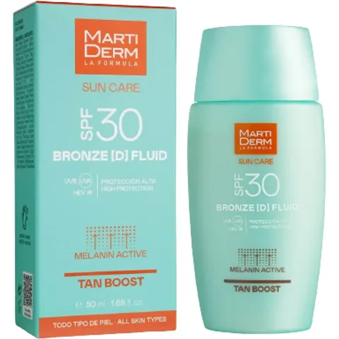 MartiDerm Sun Care BronzeD Fluid SPF30 50 ml – imagen 3