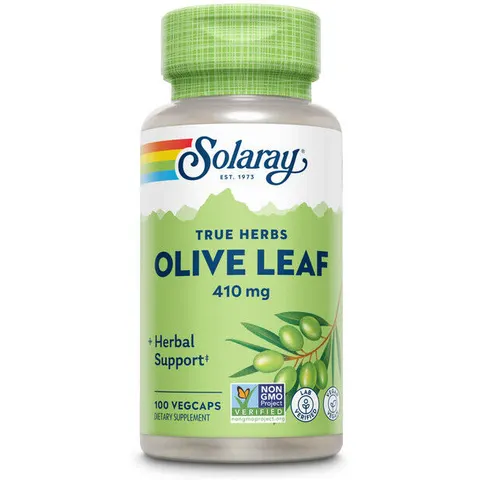 Solaray olive leaf 410mg 100vcap. – imagen 3