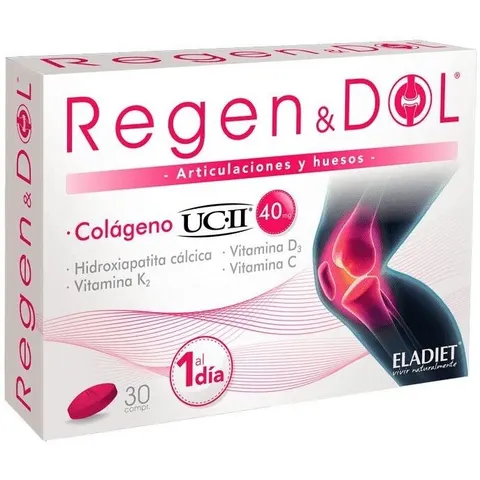 ELADIET Regendol Colágeno UC-II 30comp – imagen 5