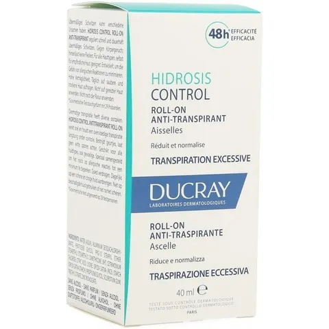 Ducray Hidrosis Anti-Perspirant Roll-On 40mL – imagen 4