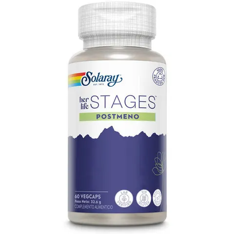 Solaray postmeno stages 60vcap. – imagen 3