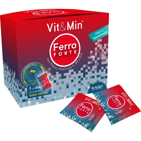 Eladiet vit & min ferro forte 20sbrs. – imagen 4