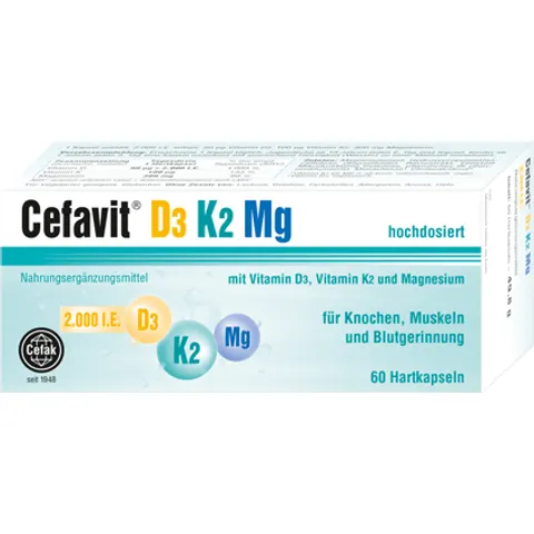 Cefak cefavit d3-k2-mg 60cap. – imagen 5