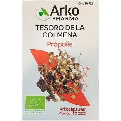Arkocapsulas Propolis 80 Cápsulas – 00064361 – imagen 3