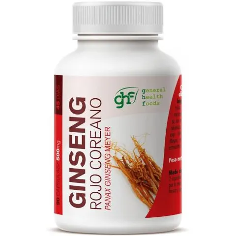 Ghf ginseng 500mg. 90cap. – imagen 3
