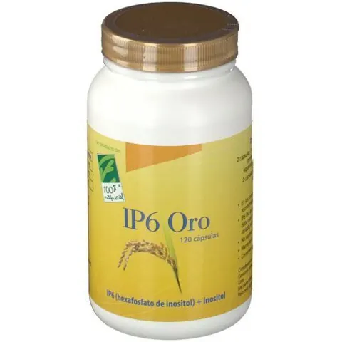 100% Natural Ip6 Oro 120 Cápsulas – imagen 4