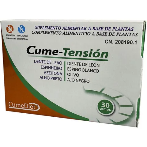 CumeDiet Cume Tensión 30 Comprimidos – imagen 2