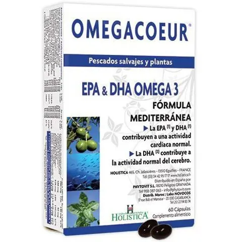 Holística Omegacoeur 60 Cápsulas – imagen 3