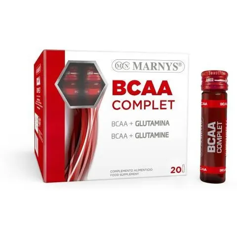 Marnys bcaa glutamina 20viales – imagen 3