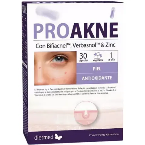 Dietmed PROAKNÉ 30 Cápsulas – imagen 2