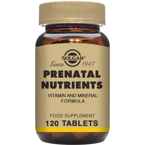 Solgar Prenatal Nutrients 120 Tabs – imagen 5