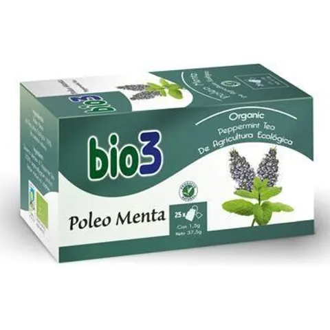 Bio3 Poleo Menta 1,5 g 25 Bolsitas – imagen 2