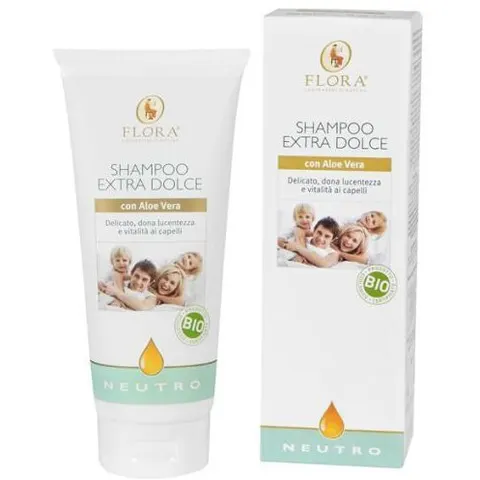 Flora Champú Extra Delicado Neutro 200 ml – imagen 3